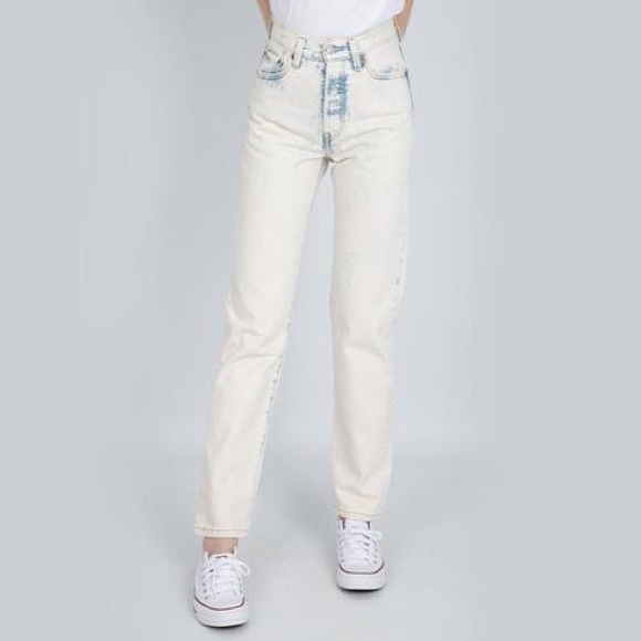 Levi’s 501 ‘81 High Rise Tapered Mom Jean in Erikka's Pic Light Wash Size 25 - Picture 1 of 16